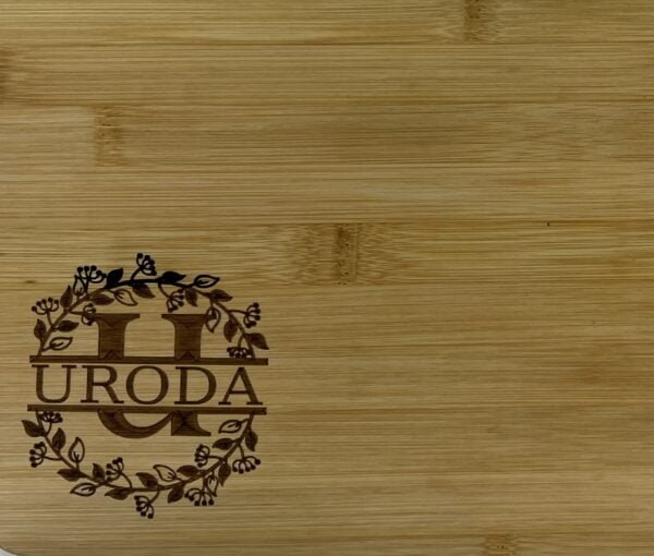 Bottom Left Monogram Location