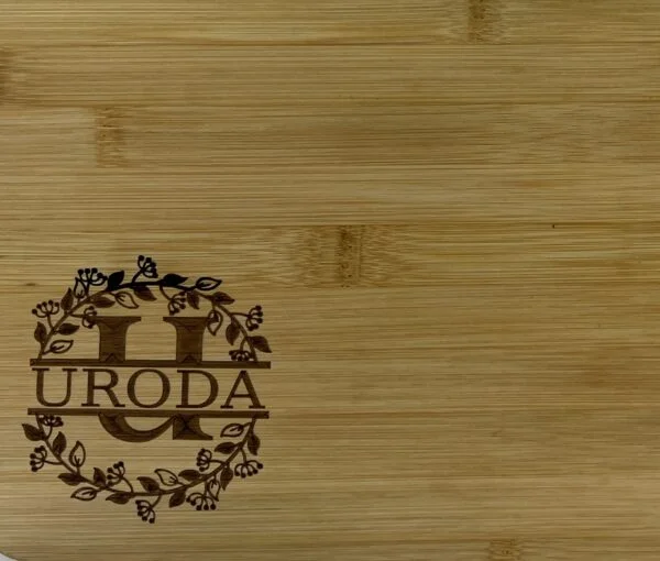 Bottom Left Monogram Location
