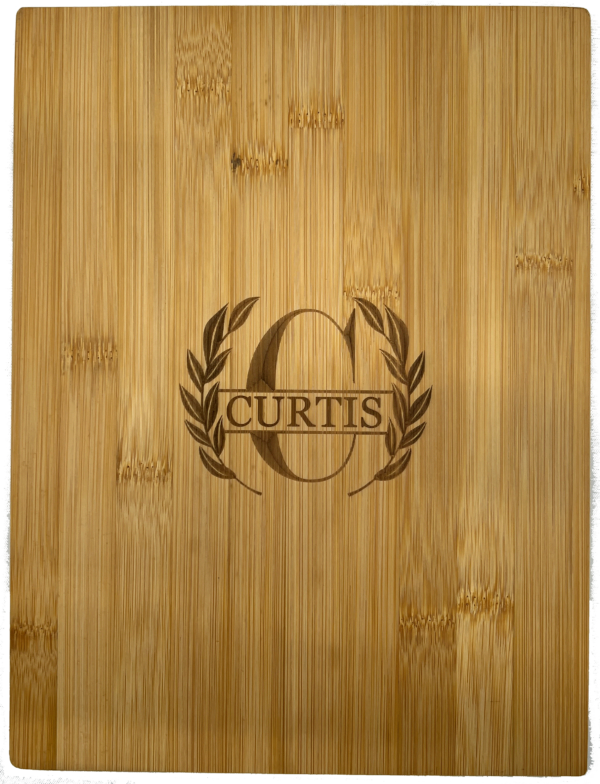 Center Monogram Location, Vertical