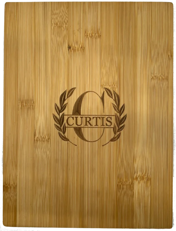 Center Monogram Location, Vertical