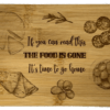 If you can read this, The Food is Gone