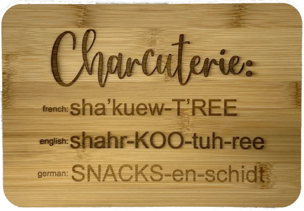 Charcuterie Pronounciation